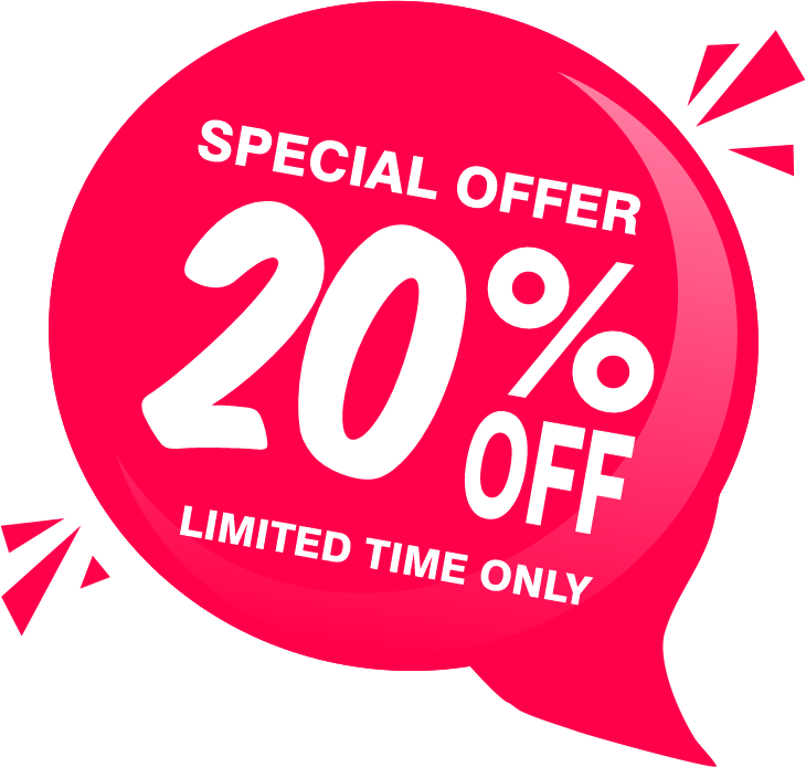 20% off